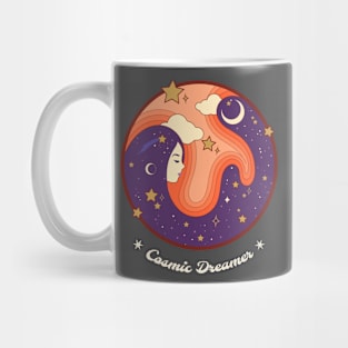 Cosmic Dreamer Moon Child Mug